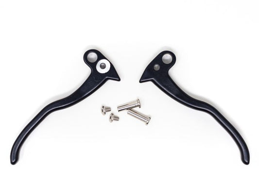 Front and rear brake lever blades, service brake pads, and brake discs for Ebox Dragster 2000 e-bike, displayed by Ebike Super Shop.