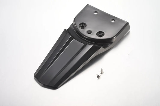 Black Eride Pro rear fender displayed on a white background, showing its curved shape and mounting points.