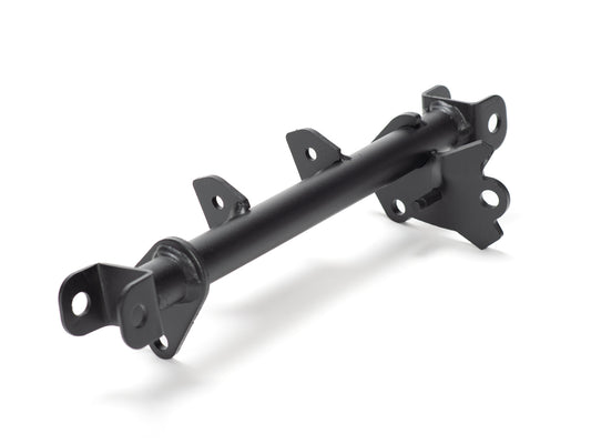 Stomp Ebox foot peg bar stock, side view showing metal construction and mounting points