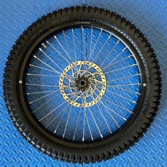 Surron eMoto Wheel Set 21x1.6 Rear Wheel & Tire Set for E - Moto Dirt Bike Use *Does not include rotor or sprocket* - Surron Wheel & Tire Set - Surron | eMoto Wheel Set | 21x1.6 | Rear Wheel & Tire Set eBike Super Shop