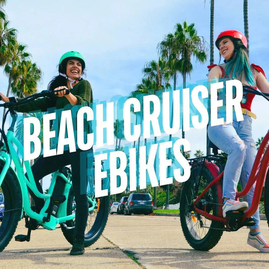 Electric Beach Cruiser eBikes - California eBikes