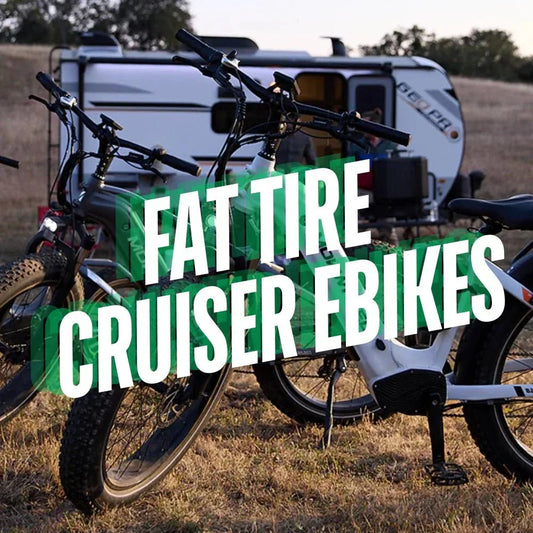 Electric Fat Tire Cruiser Bikes - California eBikes