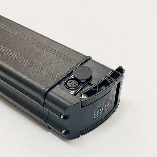 48V 20AH eBike Battery - Silver Fish/Seat Tube Style Battery - 3 Pin XLR for Coastal Cruiser - Parts - 210000001327 Rebel Electric Bikes Temecula