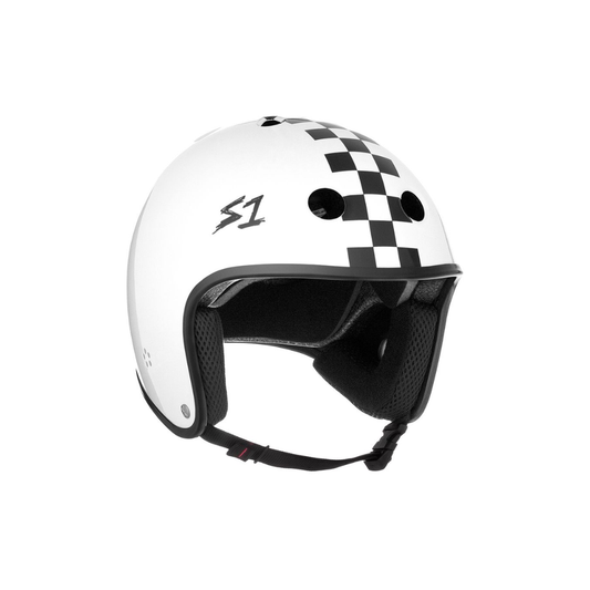 S1 Lifer Retro Helmet Checkers / Stripes