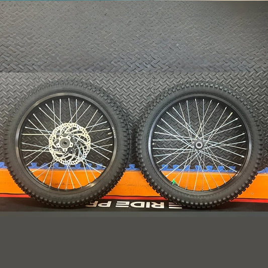 eMoto Wheel Set Shinko 241 Dual Sport 19"/19" Front & Rear Wheel & Tire Set for Moto Bikes *Does not include rotor or sprocket* - Wheel & Tire Set - EBIKE|2366 eBike Super Shop