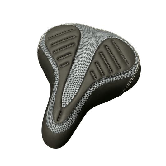 Extra Wide Cruiser Bike Seat - Plush Bicycle Saddle - Bike Seat - CRSR - SEAT - BLU Rebel Electric Bikes Temecula