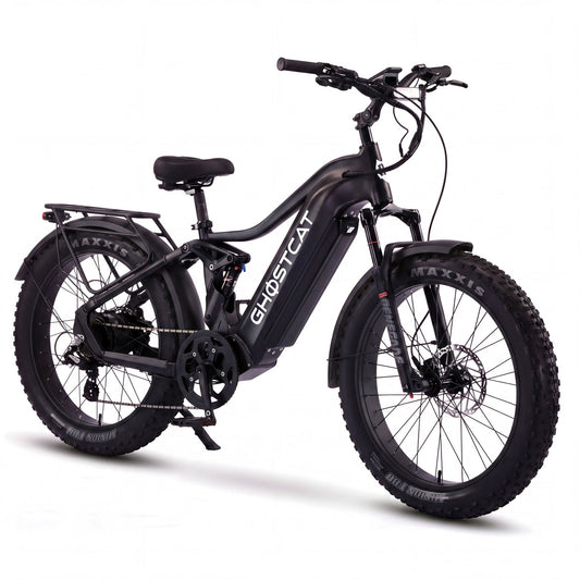 GhostCat Saber S1 Black, front three-quarter view