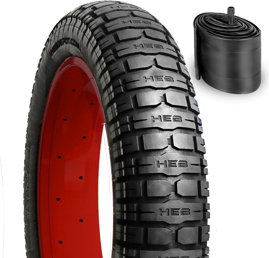 HEB VIPERESS Fat Tire 26x4 (Includes 1 Tire/ 1 Tube - Parts - sku - 50741980463405 Rebel Electric Bikes Temecula