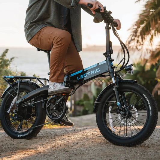 LECTRIC Folding Fat Tire Ebike XP 3.0 - Folding Step Over 500 w Electric Communter eBike - Folding Ebike - LECTR|1749 Rebel Electric Bikes Temecula
