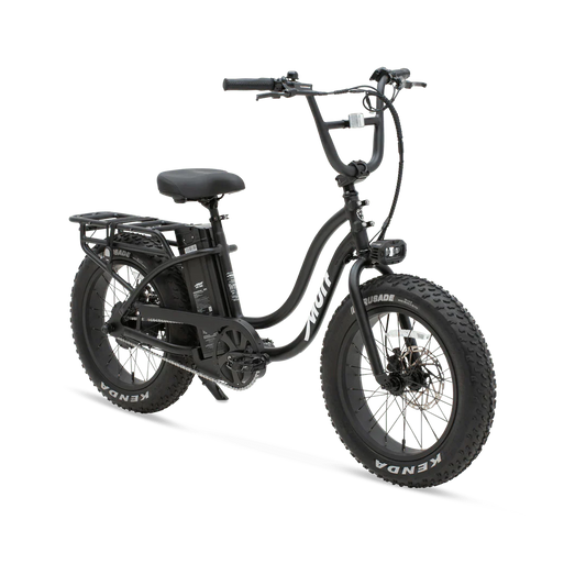 MURF Higgs Step - Thru Fat Tire eBike - Fat Tire eBike - MURF|BLACK|2286 eBike Super Shop