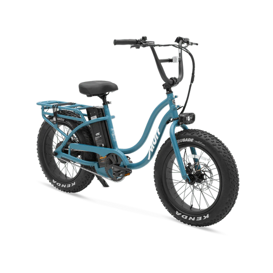MURF Higgs Step - Thru Fat Tire eBike - Fat Tire eBike - MURF|BLUE|2287 eBike Super Shop