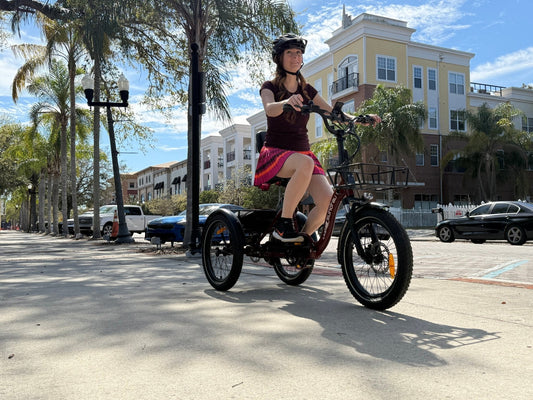 ONE - TRIKE 2.0 - Electric Bicycle - ONTR2018RD2US eBike Super Shop