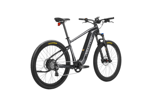 Velotric Summit 1 eBike in Space Black, side view, displayed against a plain background