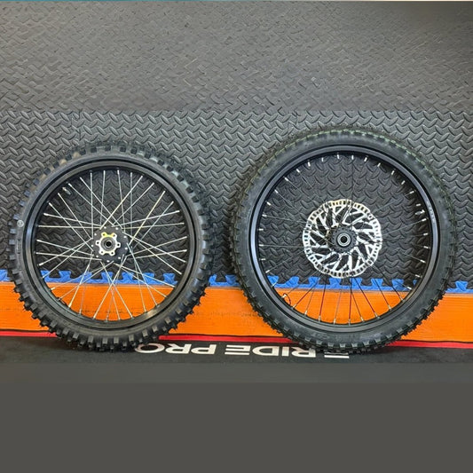Surron eMoto Wheel Set CST Knobby 17"/19" Front & Rear Wheel & Tire Set for Electric Dirt Bikes *Does not include rotor or sprocket* - Surron Wheel & Tire Set - EBIKE|2777 eBike Super Shop